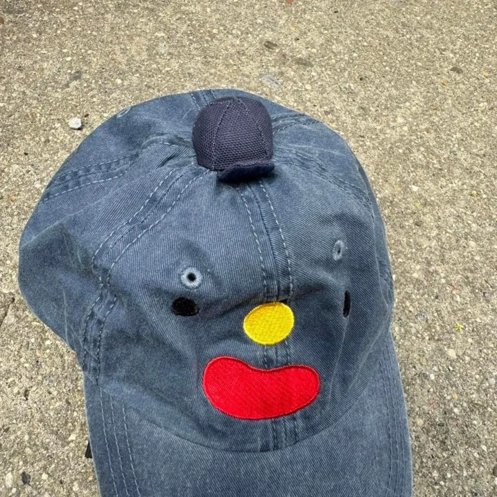 Natalie Koromoto Hat On Hat Baseball Cap Embroidered Art Funny Gift Quirky Silly